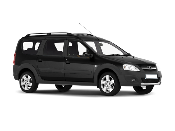 Lada Largus Cross 7 мест Цвет: Черный Черная жемчужина