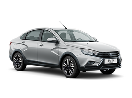 Lada Vesta Cross Цвет: Серебристый "Платина"