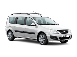 Lada Largus CNG Цвет: Белый "Ледниковый"
