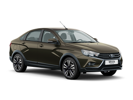 Lada Vesta Cross Цвет: Коричневый "Ангкор"