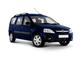 Lada Largus 7 мест Цвет: Синий Дипломат
