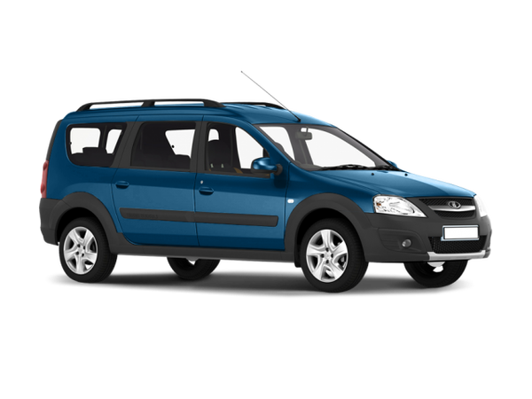 Lada Largus Cross 7 мест Цвет: Синий Дипломат