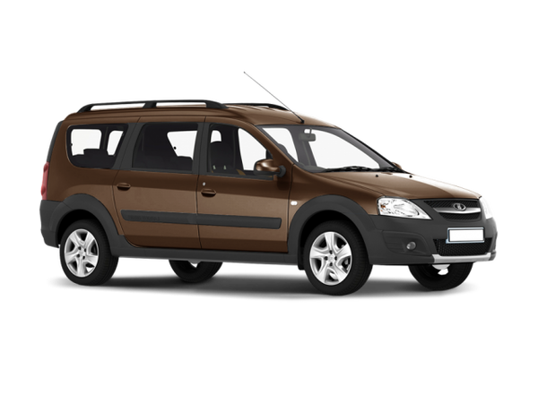 Lada Largus Cross 7 мест Цвет: Темно-коричневый Кашемир